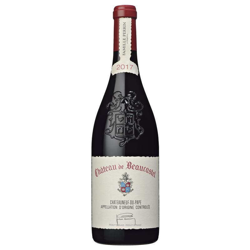 Chateau de Beaucastel 博卡斯特尔酒庄 博卡斯特尔酒庄教皇新堡干型红葡萄酒 2017年