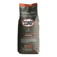 ESPRESSO LOVE MINUTO CAFFEMinuto意大利黑咖啡豆商用意式拼配美式1kg咖啡豆深度烘 焰火咖啡豆500g深度烘焙