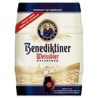 Benediktiner 百帝王 小麦白啤酒 5L