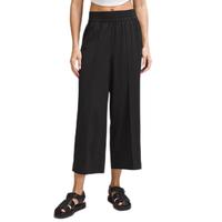 露露乐蒙lululemon丨Front-Pleat 女士前侧压褶阔腿中长裤 速干 LW6CUIS 黑色 S /6