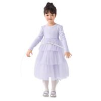 巴拉巴拉童装女童连衣裙2024秋装小童长袖网纱裙甜美儿童裙子208324111003