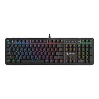 bloody 血手幽灵 复活者 B975 枪声版 104键 有线机械键盘 黑色 LK 3.0 橙光轴 RGB