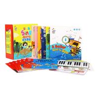 小彼恩 毛毛虫点读笔彩虹兔欢唱童谣书0-6岁幼儿童英语启蒙绘本儿童礼物 彩虹兔欢唱童谣1辑（含琴键卡）