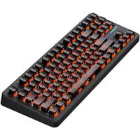 EWEADN 前行者 X87 Pro 87键 三模机械键盘 黑透侧刻 金蛇轴 RGB 顶配 10000mAh