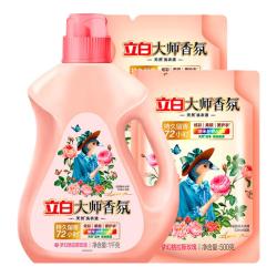 立白 大师香氛洗衣液4斤装柔顺护衣持久留香水内衣可用 品质严选