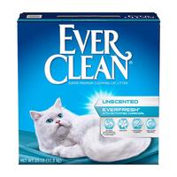 EVER CLEAN 铂钻 EverClean）铂钻原装进口猫砂 欧版活性炭除臭 膨润土低尘混合猫砂6L  5.4kg 小蓝盒