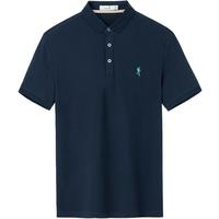 DANCING WOLVES 与狼共舞 男士短袖POLO衫 51124062210 藏青 L