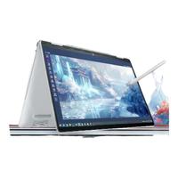 HP 惠普 ENVY x360 14 2024款 八代锐龙版 14英寸 翻转轻薄本 银色（锐龙R7-8840HS、核芯显卡、16GB、1TB SSD、2.8K、OLED、120Hz、14-fa0111AU）