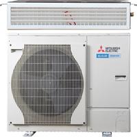 三菱电机 一拖一浅薄中央空调3匹变频冷暖一级能效风管机 S系列 3匹