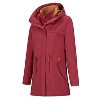女子冲锋衣 12640110 枣红色