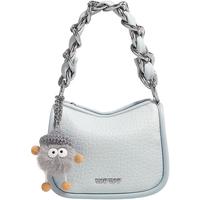 toutou2024原创设计小精灵饭盒包简约百搭手提单肩斜挎包 冰川蓝