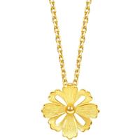 Chow Sang Sang 周生生 旗舰文化祝福系列 86941P 格桑花足金吊坠 1.5g