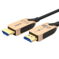 CHOSEAL 秋叶原 QS8167 HDMI2.0 视频线缆 10m 黑金色