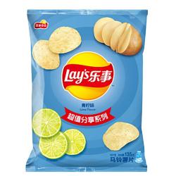 乐事 马铃薯片 青柠味 135g