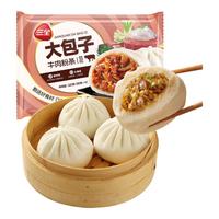 三全 牛肉粉条大包4只320g 速冻包子