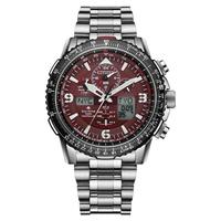 CITIZEN 西铁城 超级空中之鹰系列 45毫米光动能电波腕表 JY8086-89X