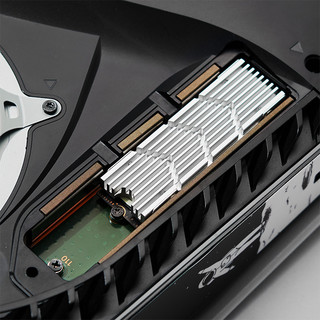 寒彻M2固态硬盘散热器M.2 2280SSD导热硅片盔甲PS5扩展nvme散热片