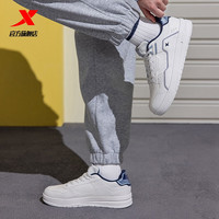 XTEP/特步 轻便 运动鞋 帆白/环保灰 男 42