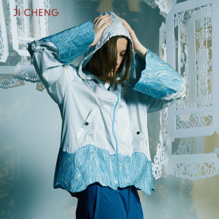 Ji Cheng吉承原创设计防晒服 新中式刺绣仙气防晒衣 L