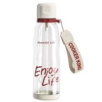 大容量水杯杯子tritan吸管水杯夏季便携男女双饮塑料杯