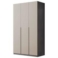 全友家居 衣柜卧室极简风模块化收纳智能感应灯平开门储物柜子DG10010 三门衣柜