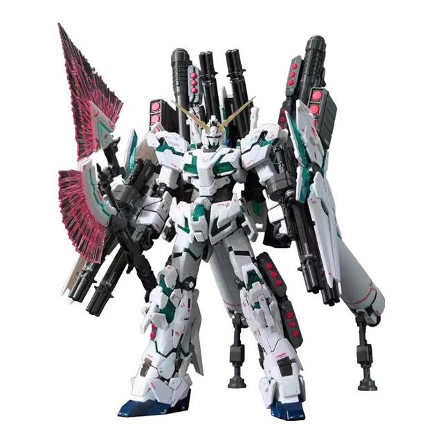 万代 高达拼装模型玩具  1/144  RG30 全装备独角兽 5055586