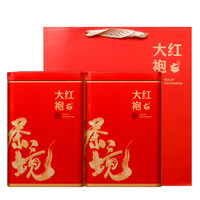 坤茗道 正宗大红袍新茶特级茶叶乌龙茶肉桂岩茶高档礼盒装500g留香花香