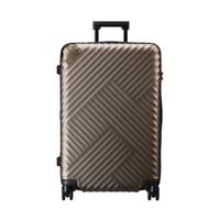 舒提啦 抗摔磨砂系列 PC拉杆箱 沙漠金 24英寸