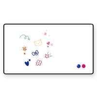 科密40X30cm桌面小白板 磁铁吸附双面白板写字板小黑板支架式 家用办公手写板儿童画板CM30402H