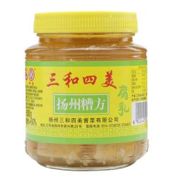 三和四美 糟方腐乳500g 豆腐乳 白方腐乳酱豆腐霉豆腐拌面下饭火锅蘸料