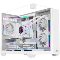 AOC星海CG399M白色 游戏电脑海景房机箱 3D立体全景/三面玻璃/快拆设计/支持M-ATX主板/240水冷位 星海CG399M 白色