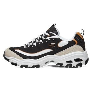 SKECHERS 斯凯奇 D'lites 1.0 男子休闲运动鞋 666114/BKGD 黑色/金色 42