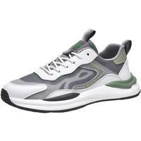 卡帝乐鳄鱼 休闲鞋 白绿