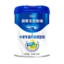 完达山 wondersun）高寒生态牧场中老年高钙高铁奶粉成人奶粉700g
