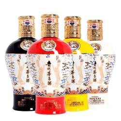 茅台 中信金陵 酱香型白酒 53度 500ml*4 礼盒