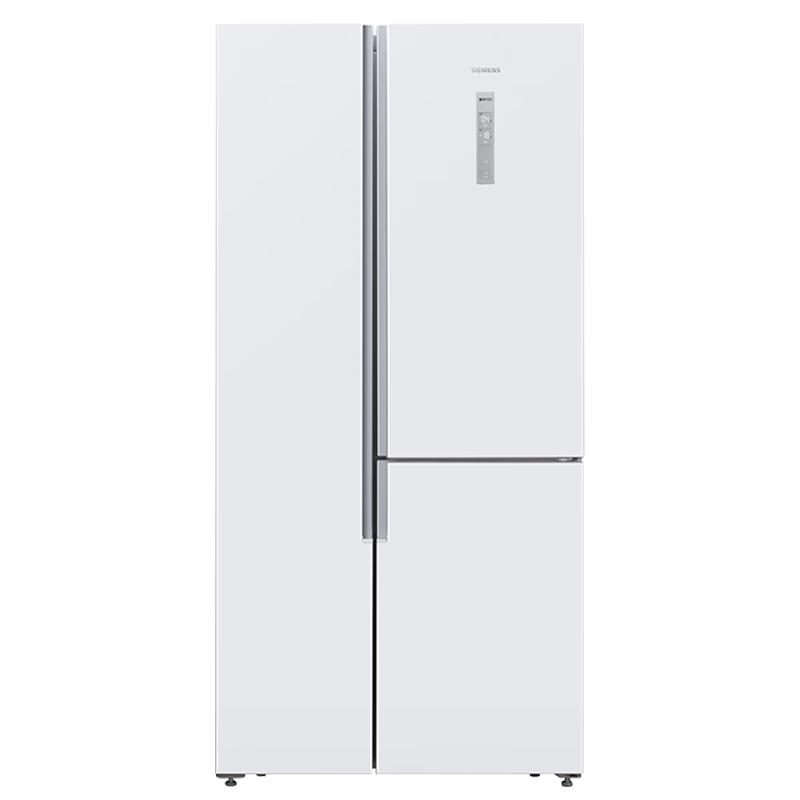 西龍白甕 SIEMENS 西门子BCD-509W(KA92NE220C) 风冷T型对开门冰箱509L 白色