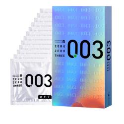 冈本 003系列 白金超薄安全套 12只