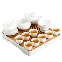 苏氏陶瓷 高白瓷干泡组 茶具套装 6件套