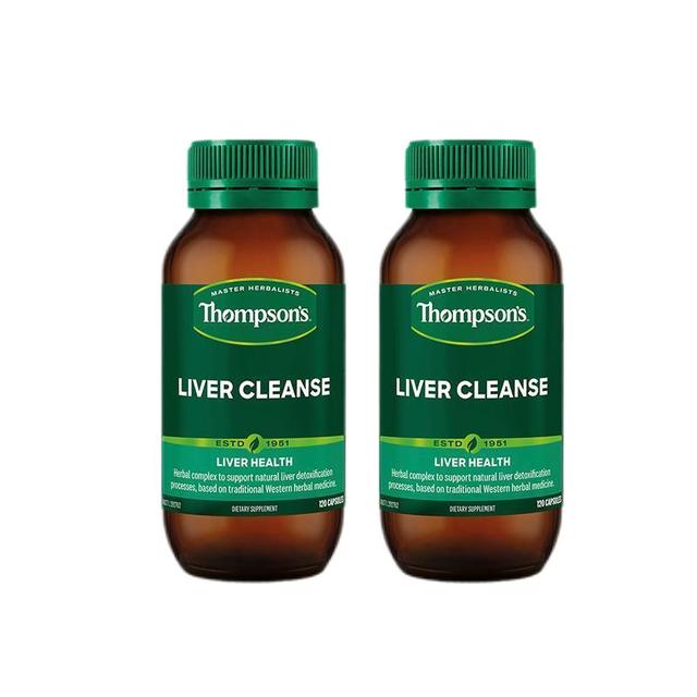 汤普森 复合奶蓟草护肝片 PLUS版 120粒/瓶 2瓶装
