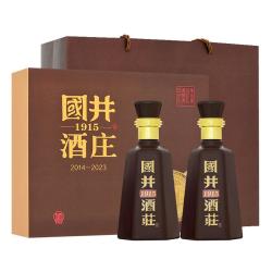 国井 纯粮酿造 白酒 手提礼盒  礼盒装 浓香型 53%vol 500mL