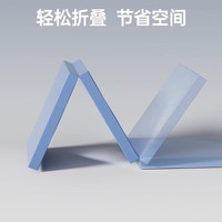 悦步折叠体操垫仰卧起坐垫子体育训练跳高垫加厚跳远考试垫舞蹈瑜伽垫 三折垫- 【升级PU材质】