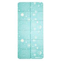 PROIRON 折叠瑜伽垫午休垫便携多功能防滑减震专业男女垫 轻便超薄大师款【宁静时光】