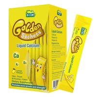 D-Cal 迪巧 小黄条 婴幼儿液体钙 柠檬味 10ml*20条