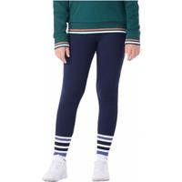 迪卡侬(DECATHLON)女童保暖舒适紧身裤弹性瑜伽速干运动裤子KIDC深藏青 115cm