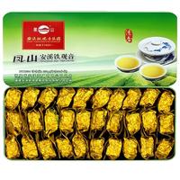 凤山茶叶春茶 一级清香型安溪铁观音 铁盒装 32小包 250g