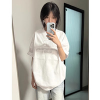 JIAORUNI/娇茹妮 高品质纯棉 女士短袖T恤