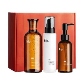 HomeFacialPro 控油皮粉刺补水保湿 果酸焕肌3件套  180ml+118g+138ml