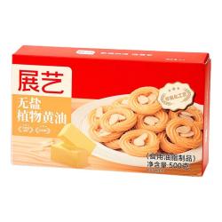 展艺 无盐配方黄油500g 常温0反式脂肪酸雪花酥月饼牛排面包蛋糕烘焙