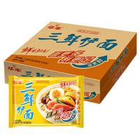 华丰 三鲜伊面 3口味 86g*24袋(原味+鸡肉味+排骨味)