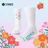 STANCE斯坦斯小花专业骑行袜418吸湿排汗防臭耐磨香氛科技竞速袜中筒袜 A418C24SUN-WHT